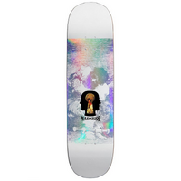 Madness Distortion Holographic White 8.375" Skateboard Deck