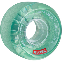 Globe Bruiser Clear Aqua 55mm 83a Skateboard Wheels