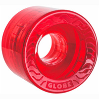 Globe Retro Flex Clear Red 58mm 83a Skateboard Wheels