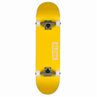 Globe Goodstock Wheat 7.6" Mid sized Complete Skateboard
