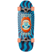 Globe Dealer Cult Of Freedom Explode 9.5" 29.5" Complete Cruiser Skateboard