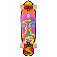 Globe Big Blazer Melted Mountains 9.125" 32.0" Complete Cruiser Skateboard