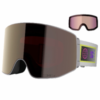 Salomon Sentry Prime Grey Violet Sigma Lens Unisex Snowboard Ski Goggles