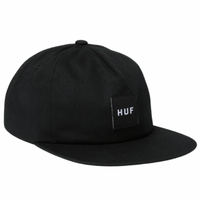Huf Set Box Black Snapback Hat
