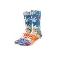 Huf Submerged Digital Plantlife Blue Adults Socks