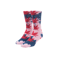 Huf Submerged Digital Plantlife Pink Adults Socks