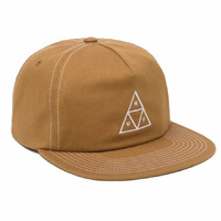 HUF Worldwide Unstructured TT Snapback Camel Hat Cap