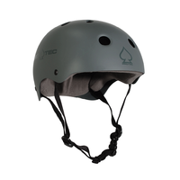 ProTec Classic Certified Matte Grey Skateboard Helmet
