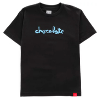 Chocolate Skateboards Chunk Black Youth Sized Short Sleeve Tee