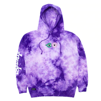 Rip n Dip Homegrown Lilac Lightning Wash Dye Mens Hooodie
