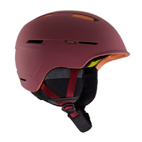 Anon Invert Maroon Mens 2020 Snowboard Helmet