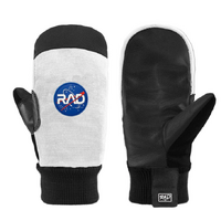 Rad Crew Space White Mens Snowboard Mitts