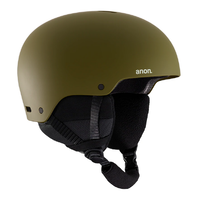 Anon Raider 3 Olive Mens 2020 Snowboard Helmet