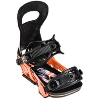 Bent Metal Solution Orange Mens 2022 Snowboard Bindings