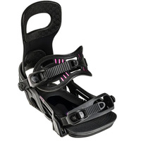 Bent Metal Metta Black Womens 2022 Snowboard Bindings