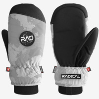 Rad Astro RipStop Storm White Mens Snowboard Mitts