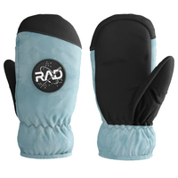 Rad Tropical Space Blue Junior Snowboard Mitts