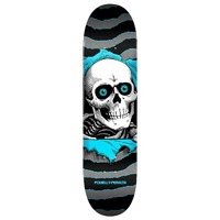 Powell Peralta Ripper Silver Light Blue 7.75" Skateboard Deck