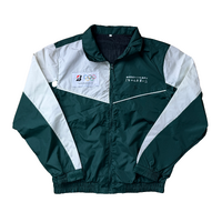 Bridgestone Japanese Large Green Spray Jacket Used Vintage