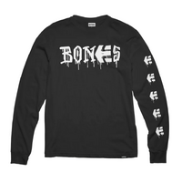 Etnies Bones Black Mens Long Sleeve Tee