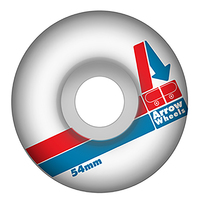 Arrow CS Formula Straight Shots Pizza 54mm 83b Skateboard Wheels