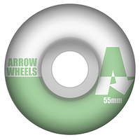 Arrow CS Formula Conical Pastel Green 55mm 83b Skateboard Wheels