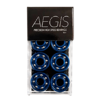 Aegis High Speed Precision Blue Skateboard Bearings