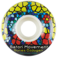 Satori Movement Stained Glass Ozdogan 52.5mm 101a Skateboard Wheels