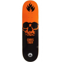 Black Label Chris Troy Skull 8.5" Skateboard Deck