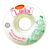 Picture Conical Wide Moments Alex Lawton 52mm 83b Skateboard Wheels