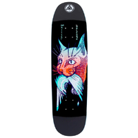 Welcome Cat Gets Bird On Catblood 2.0 Miller Black 8.75" Skateboard Deck