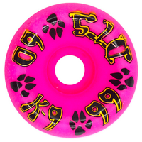 Dogtown K-9 Swirl Pink 60mm 99a Skateboard Wheels
