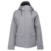 Nikita Alder Insulated Grey Womens Small 15K 2022 Snowboard Jacket