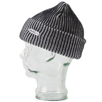 Blak Sideshow Black White Beanie