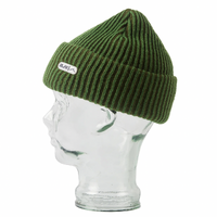Blak Sideshow Green Beanie