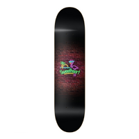 Sweetheart Neon Flamingo Logo Redline 8.5" Skateboard Deck