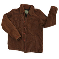 Fallen Footwear Brown Corduroy Large Jacket Used Vintage