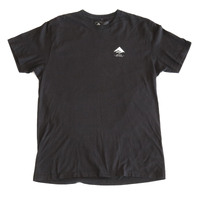 Emerica Built to Last Black Large T-Shirt Used Vintage