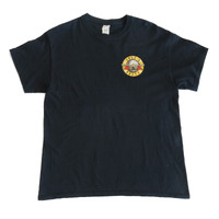 Guns n Roses Black Pistol Pocket Large T-Shirt Used Vintage