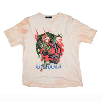Unruly Tattoo Artwork T-Shirt Used Vintage