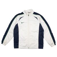 Nike Insulated Puffer Style White Large Jacket Used Vintage