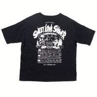 Space Shower Black Medium T-Shirt Used Vintage