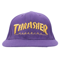 Thrasher Purple Snap Back Cap Used Vintage