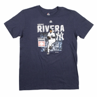New York Yankees Rivera 2019 Large Navy T-Shirt Used Vintage