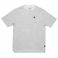 Adidas Climalite Striped Medium T-Shirt Used Vintage