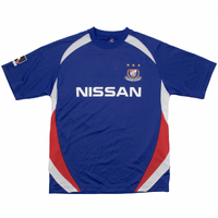 Nissan Blue Football Jersey Medium Shirt Used Vintage
