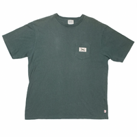 Pennys The Fox X-Large Green Pocket T-Shirt Used Vintage