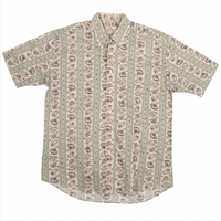 Pao Club Floral Large Short Sleeve Shirt Used Vintage