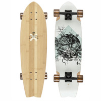 Arbor Sizzler Bamboo 8.625" 30.5" Complete Cruiser Skateboard