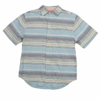 Tommy Bahama Medium Striped Short Sleeve Shirt Used Vintage